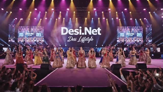 Down the ramp in pairs — Desi Lifestyle concert clip 29