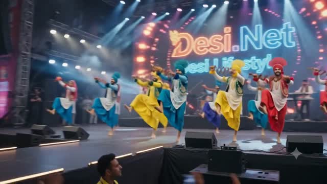 Kicking into the chorus — Desi Lifestyle concert clip 36