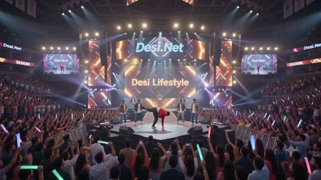 Arena floor, single spot — Desi Lifestyle concert clip 39