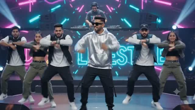 Front row, front foot — Desi Lifestyle concert clip 45