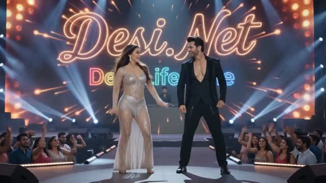 Neon script — Desi Lifestyle concert clip 5
